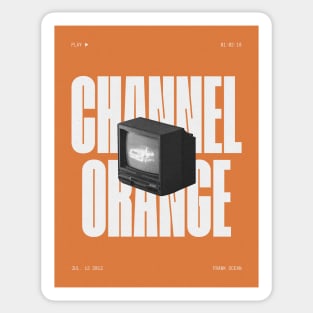 channel orange - frank ocean Sticker